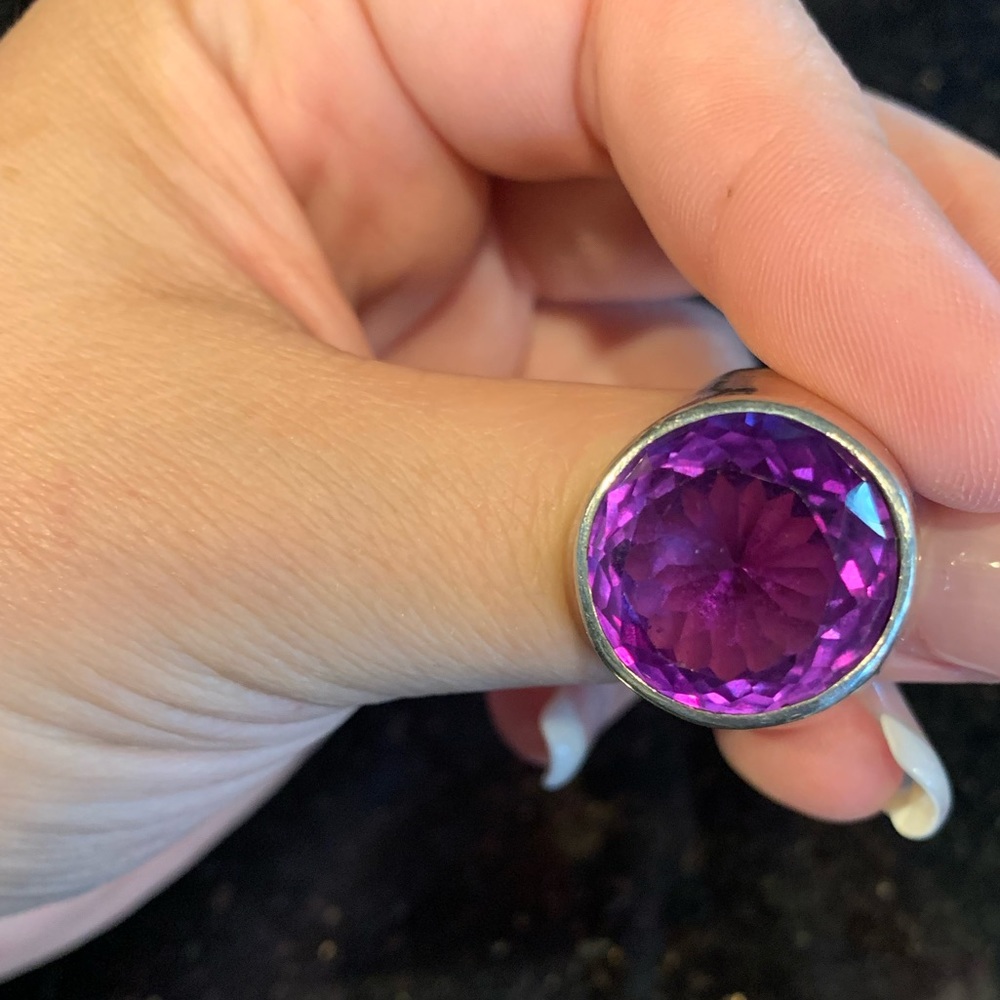 Amethyst ring - Picture 3 of 3